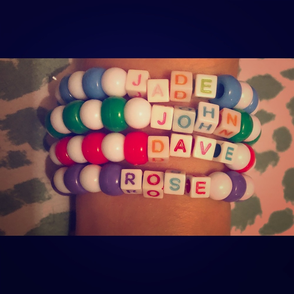 Bracelets to support my daughter ❤️